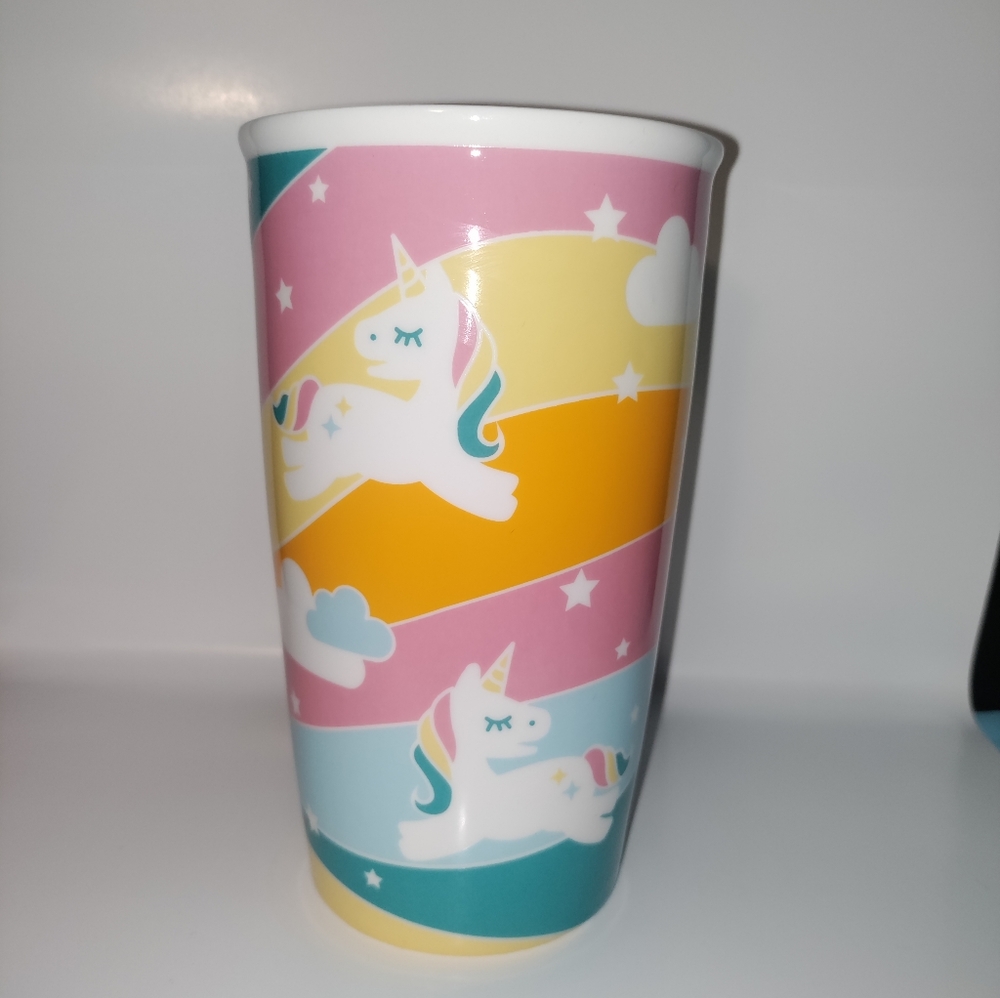 Unicorn Ceramic Travel Mug